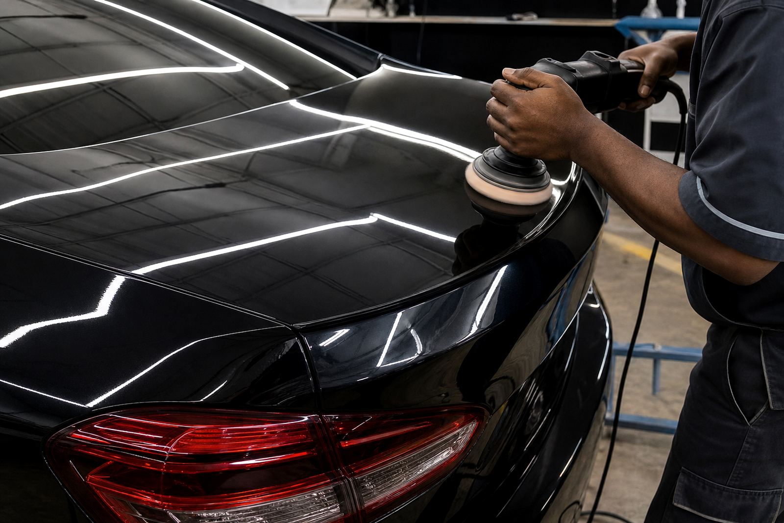 Dark Paint Finishing