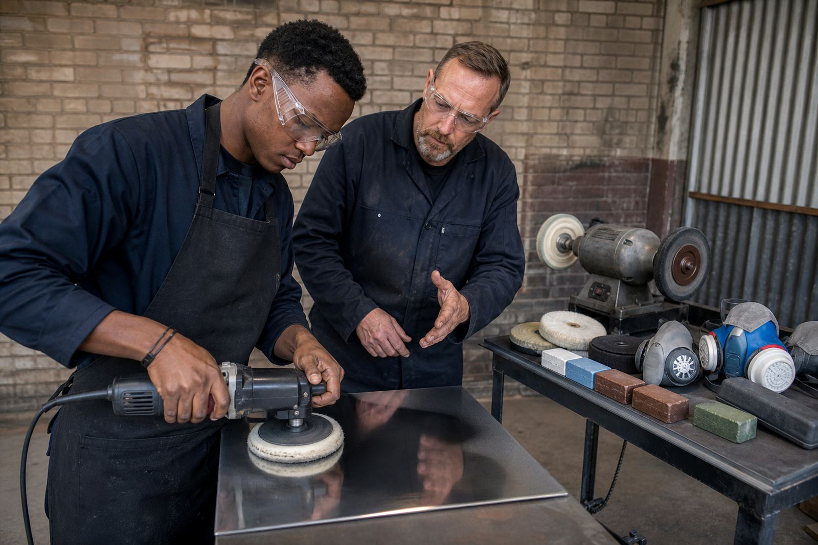 Metal Buffing Training