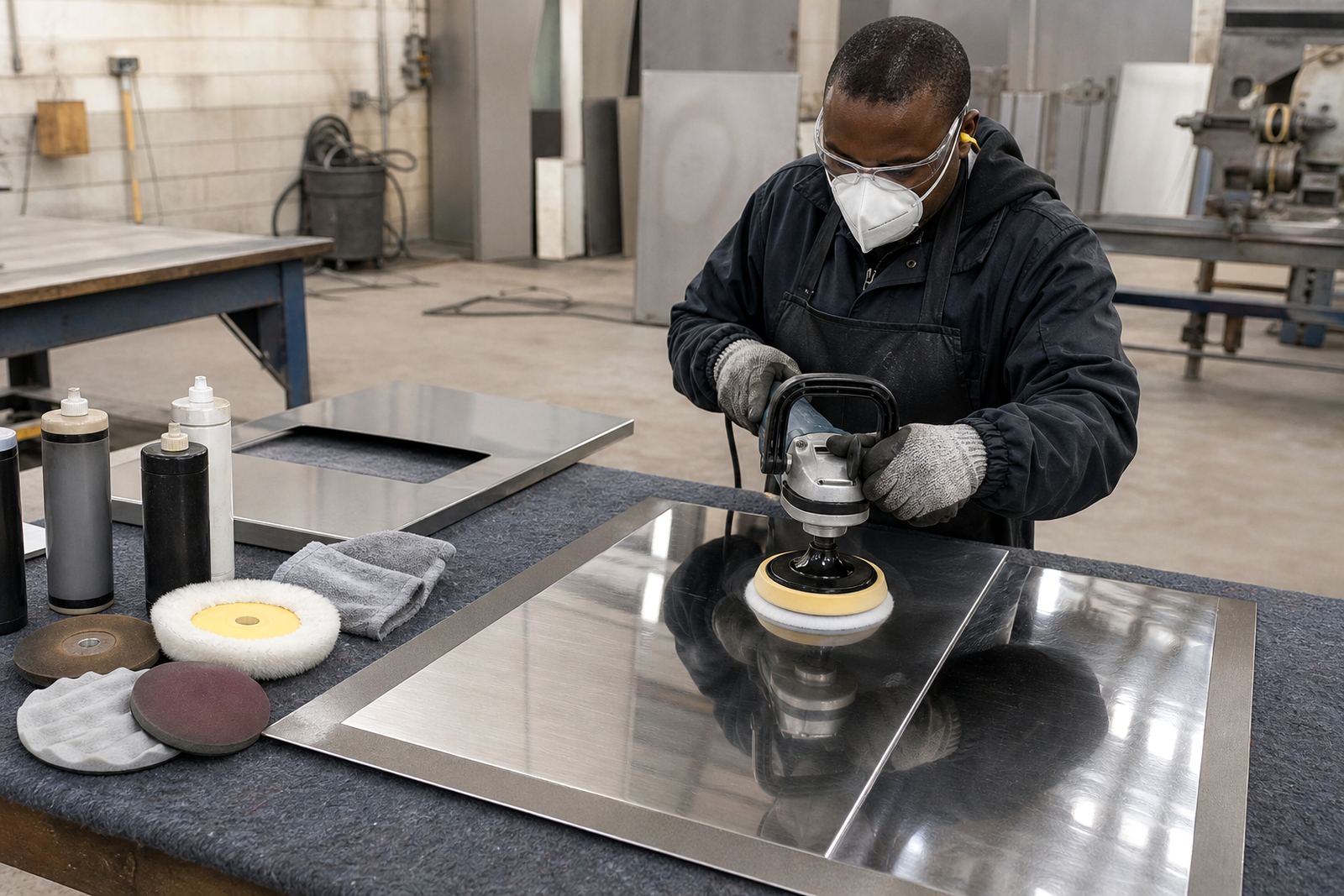 Kitchen Metal Finishing
