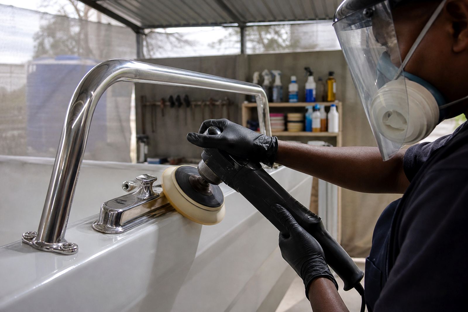 Marine Metal Polishing
